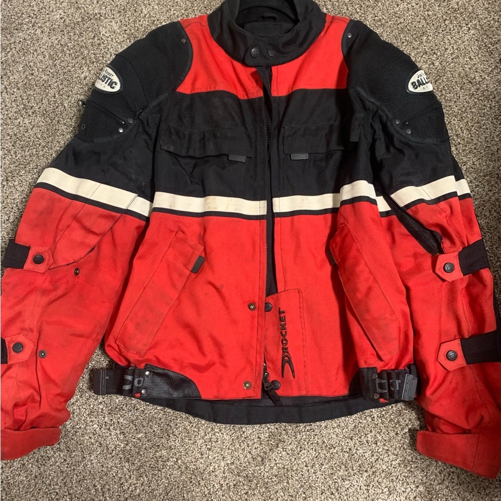 Joe Rocket Black Motorcycle Jacket